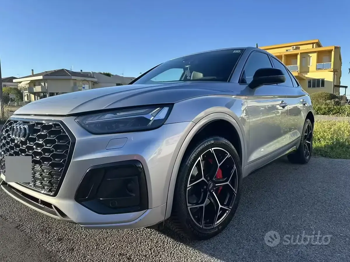 Usata Audi Q5 S-line plus 163 CV (119 kW) 2022 Grigio SUV