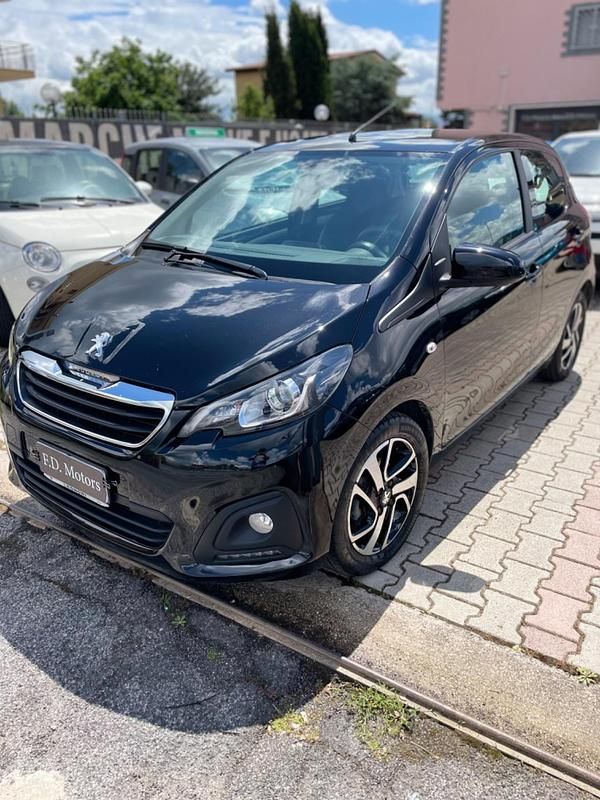 Nero Usata 2021 Peugeot 108 Allure Due volumi | 8550 € (Ottimo prezzo) - Immagine 1/4