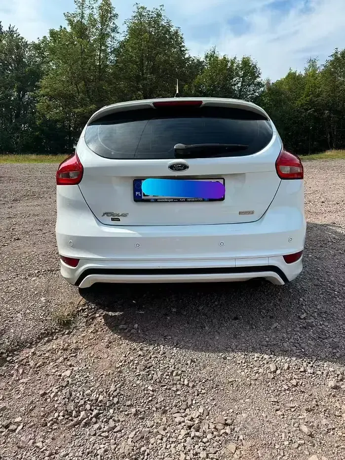 Usata Ford Focus ST-Line 150 CV (110 kW) 2016 Bianco Berlina