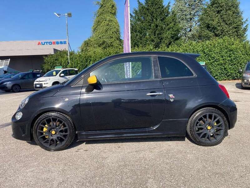 Usata Abarth 595 Pista 160 CV (117 kW) 2017 Nero Utilitaria