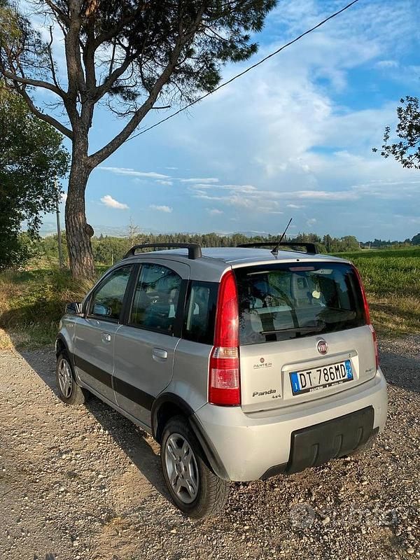 Usata Fiat Panda 4x4 69 CV (50 kW) 2009 Grigio Utilitaria