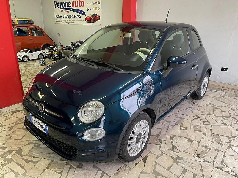 Usata Fiat 500 Pop 69 CV (50 kW) 2018 Blu Utilitaria
