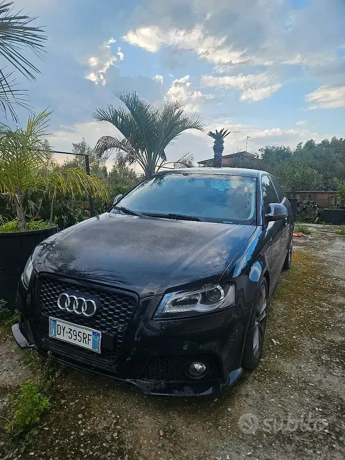 Usata Audi A3 140 CV (102 kW) 2008 Nero Utilitaria