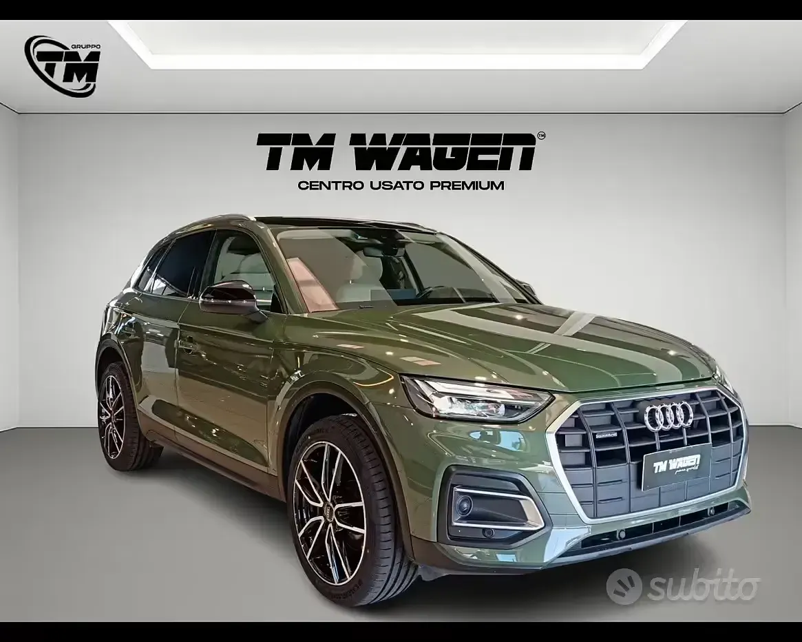 Usata Audi Q5 Ambiente 204 CV (150 kW) 2022 Verde SUV
