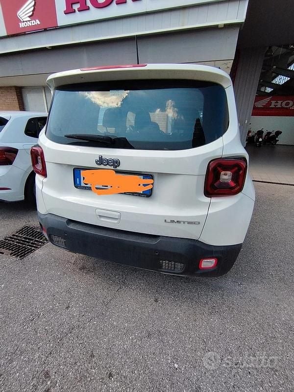 Usata Jeep Renegade Limited 140 CV (102 kW) 2020 Bianco SUV