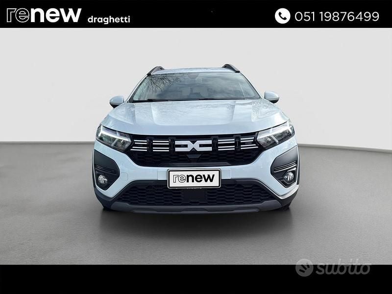 Gebraucht Dacia Jogger Expression 101 PS (74 kW) 2023 Weiß Van / Kleinbus