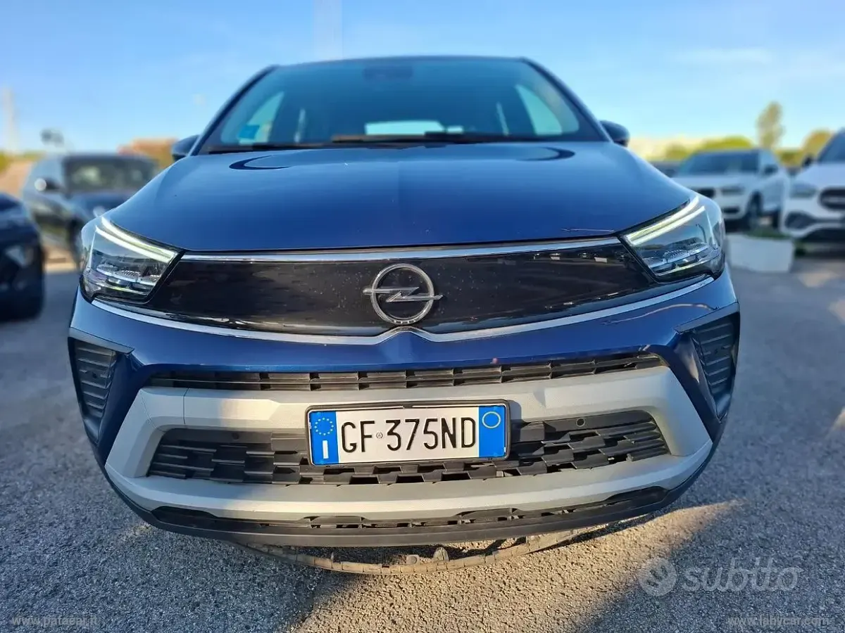Usata Opel Crossland Edition 83 CV (61 kW) 2021 Bluazzurro SUV