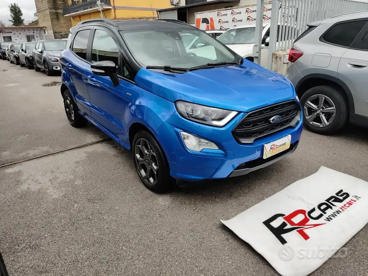 Usado Ford Ecosport ST-Line 125 HP (91 kW) 2020 Azul SUV