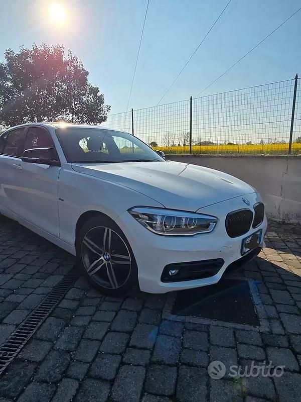 Usata BMW 114 Efficient Dynamics 95 CV (69 kW) 2016 Bianco Utilitaria