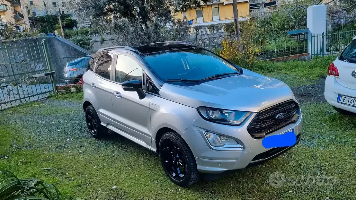 Usata Ford Ecosport ST-Line 99 CV (72 kW) 2018 Grigio SUV