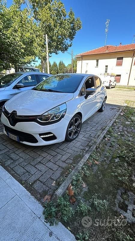 Usata Renault Clio IV GT-Line 90 CV (66 kW) 2015 Bianco Berlina