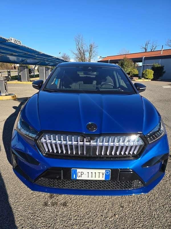 Usata Skoda Enyaq iV SportLine 69 kW (95 CV) 2023 Blu/azzurro SUV