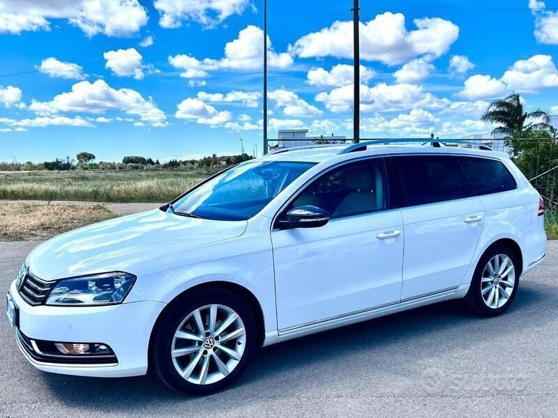 Usata VW Passat 170 CV (125 kW) 2012 Bianco Station wagon