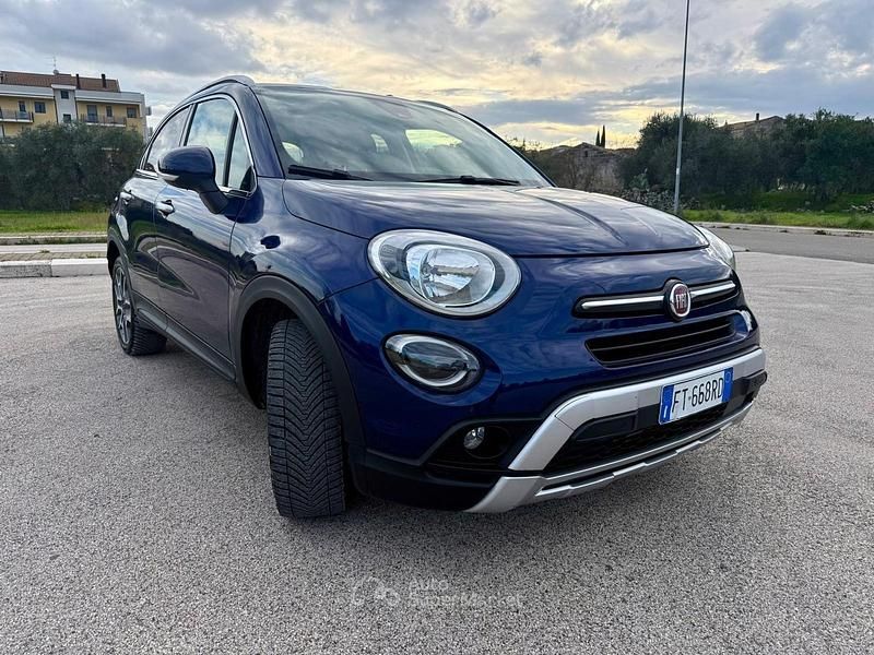 Usata Fiat 500X Cross 120 CV (88 kW) 2019 Blu/azzurro SUV