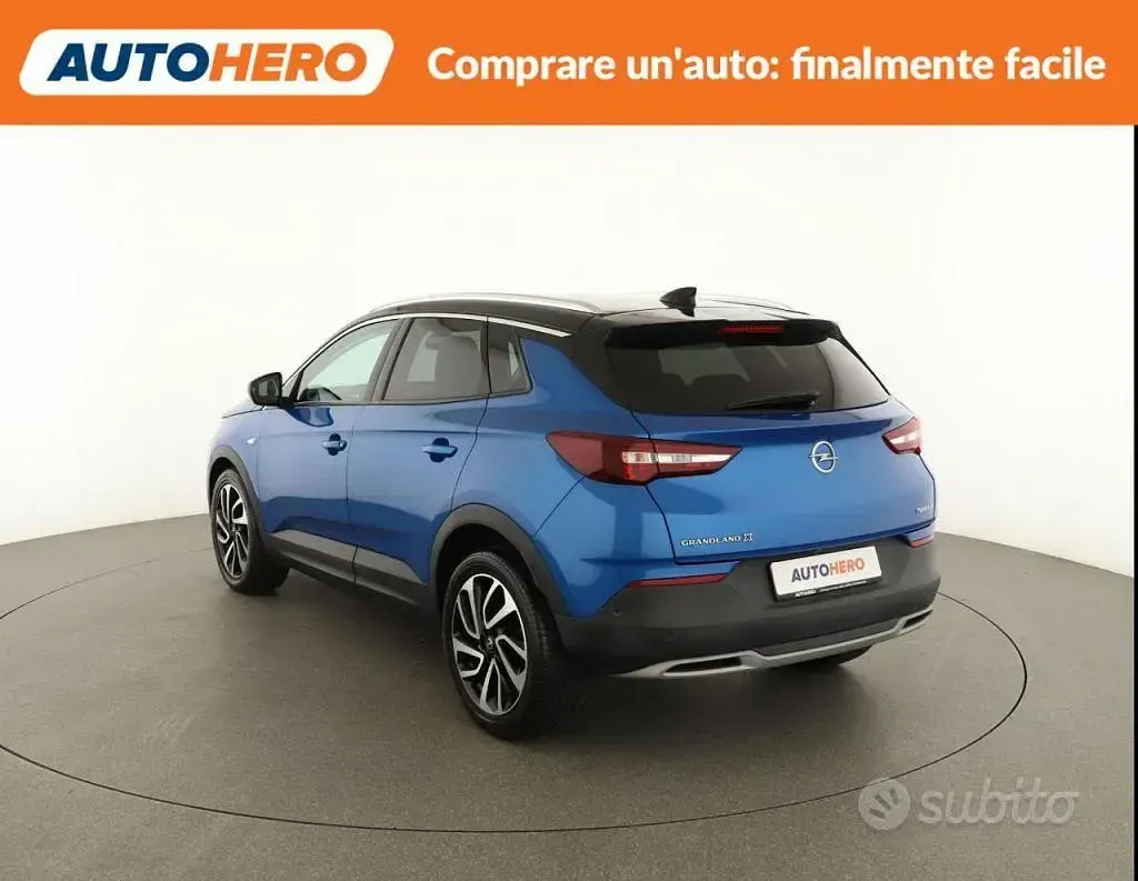 Usata Opel Grandland X Innovation 120 CV (88 kW) 2017 Blu/azzurro SUV