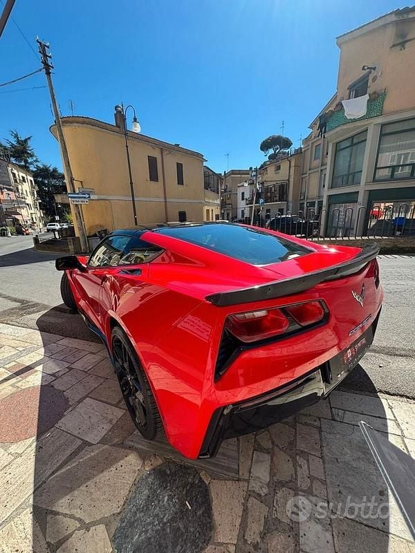 Usata Corvette Stingray 466 CV (342 kW) 2016 Rosso Coupé
