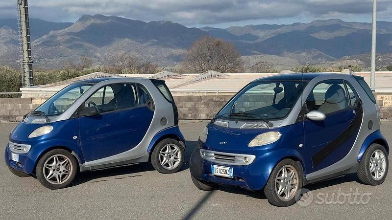 Usata Smart ForTwo Coupé 54 CV (39 kW) 2000 Blu Coupé