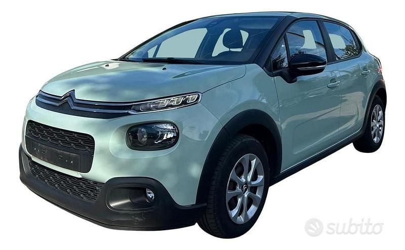 Usata Citroën C3 PureTech 110 CV (80 kW) 2018 Blu/azzurro(met.) Utilitaria