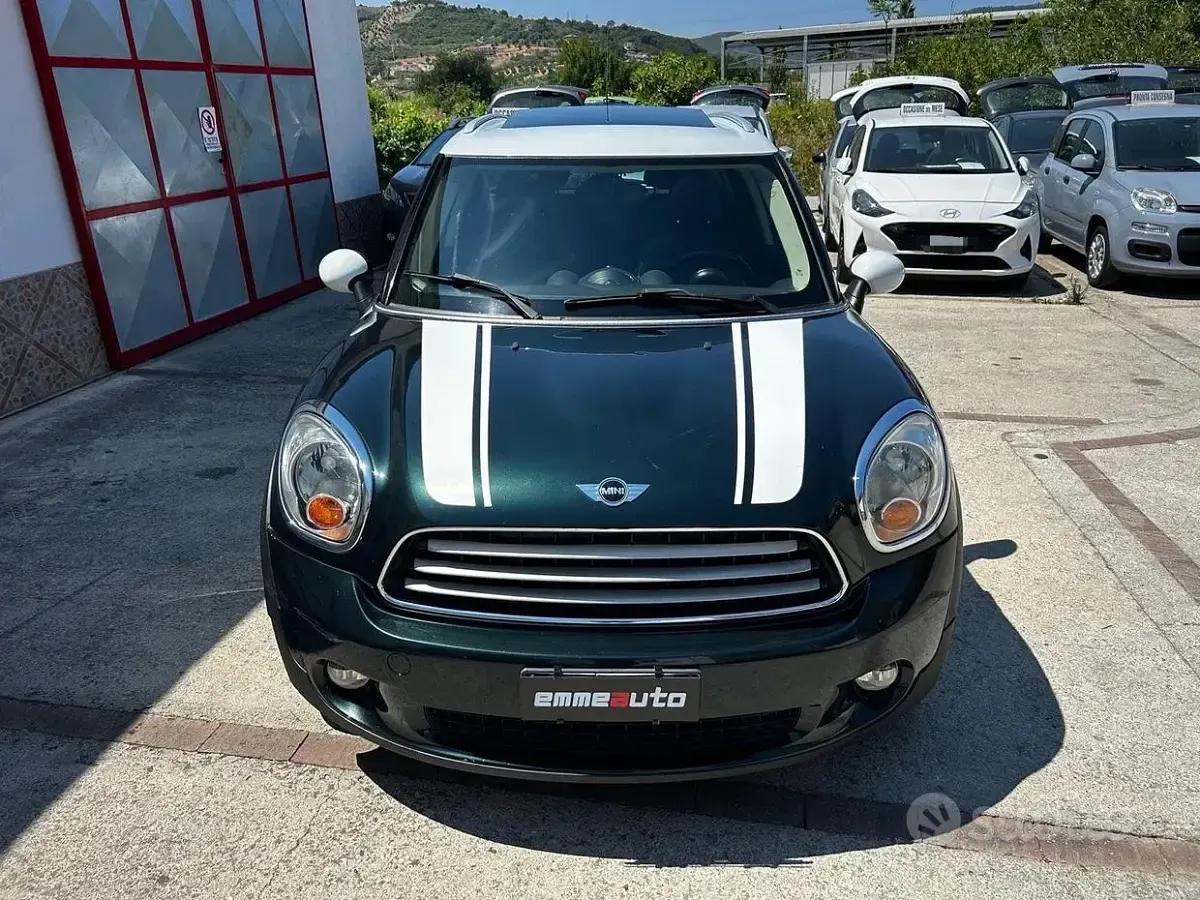 Usata Mini Cooper D Countryman 111 CV (81 kW) 2012 Verde SUV