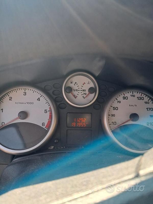 Usata Peugeot 207 88 CV (64 kW) 2006 Grigio Berlina