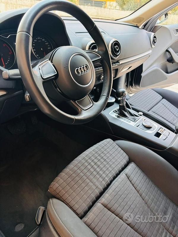 Usata Audi A3 Ambiente 105 CV (77 kW) 2014 Nero Berlina