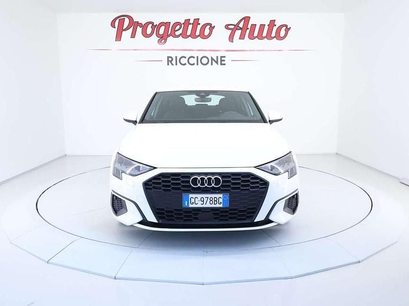 Usata Audi A3 Ambiente 110 CV (80 kW) 2020 Bianco ibis Berlina