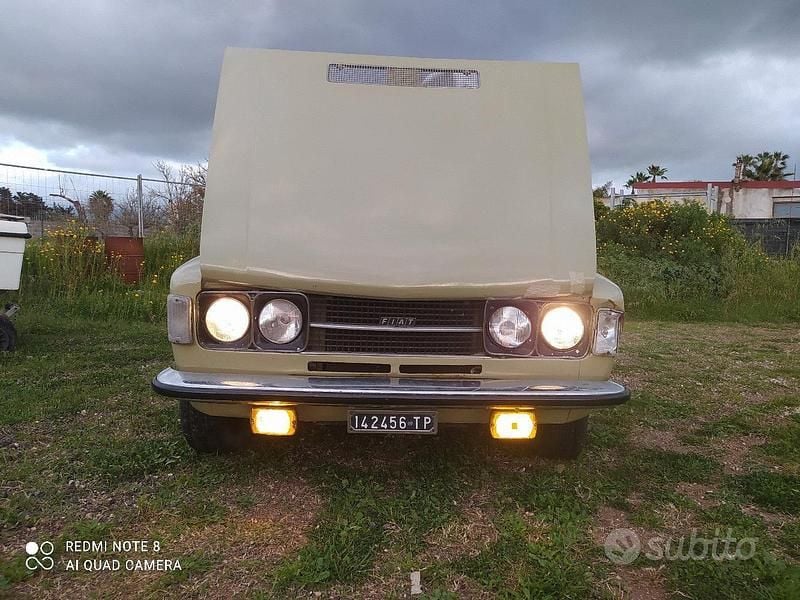 Usata Fiat 124 1970 Verde Berlina