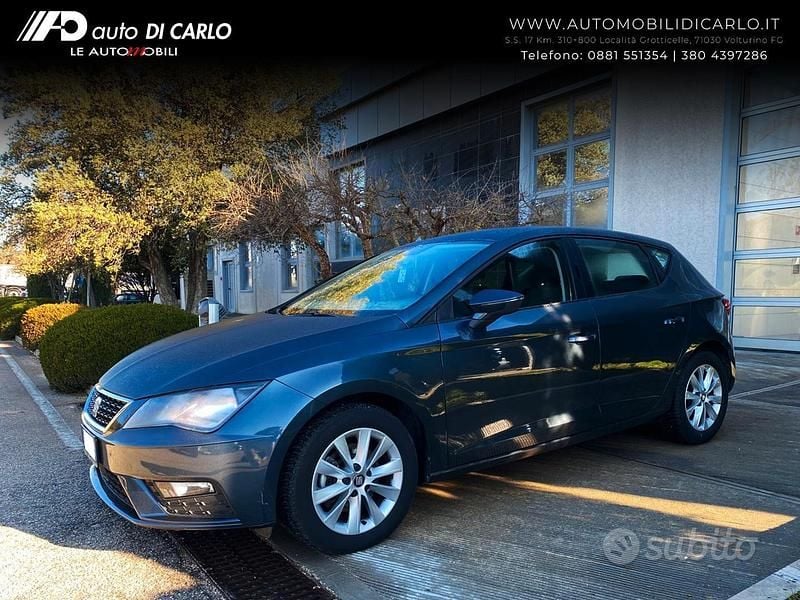Usata Seat Leon Style 150 CV (110 kW) 2020 Grigio Berlina