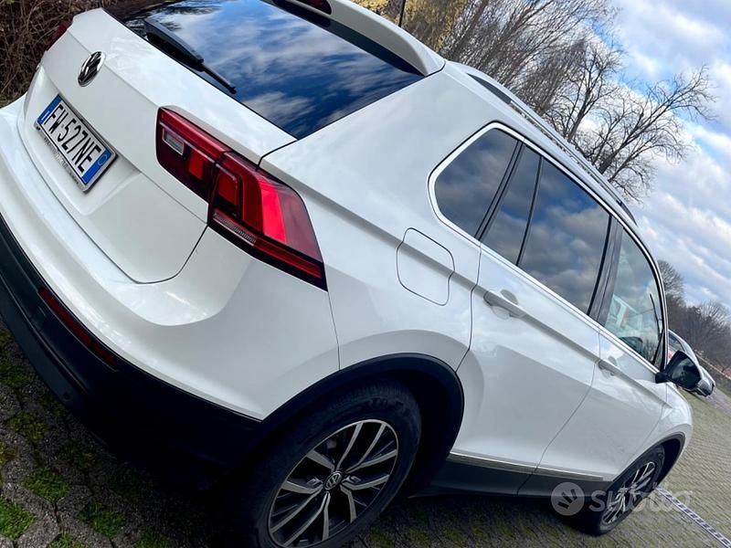 Usata VW Tiguan 150 CV (110 kW) 2019 Bianco SUV