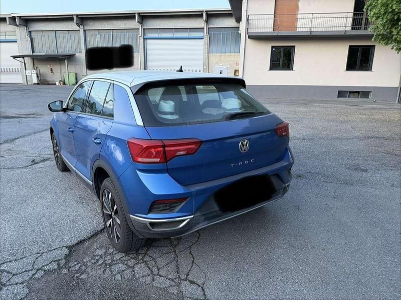 Usata VW T-Roc Style 150 CV (110 kW) 2018 Blu/azzurro SUV