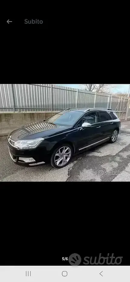Usata Citroën C5 163 CV (119 kW) 2011 Nero Station wagon