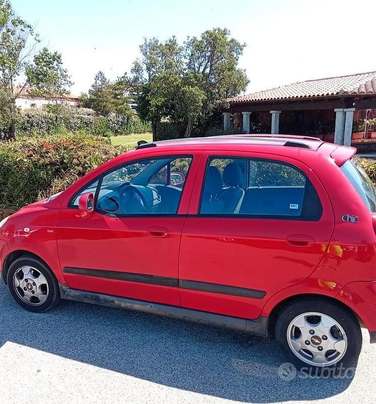 Usata Chevrolet Matiz 67 CV (49 kW) 2008 Rosso Utilitaria