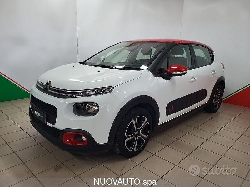 Bianco Usata 2018 Citroën C3 PureTech Tre volumi | 10.500 € (Buon prezzo) - Immagine 1/4