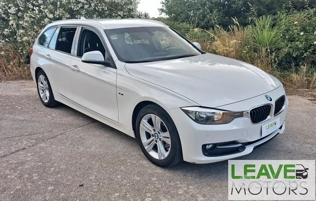 Usata BMW 316 Sport Line 116 CV (85 kW) 2014 Bianco Station wagon