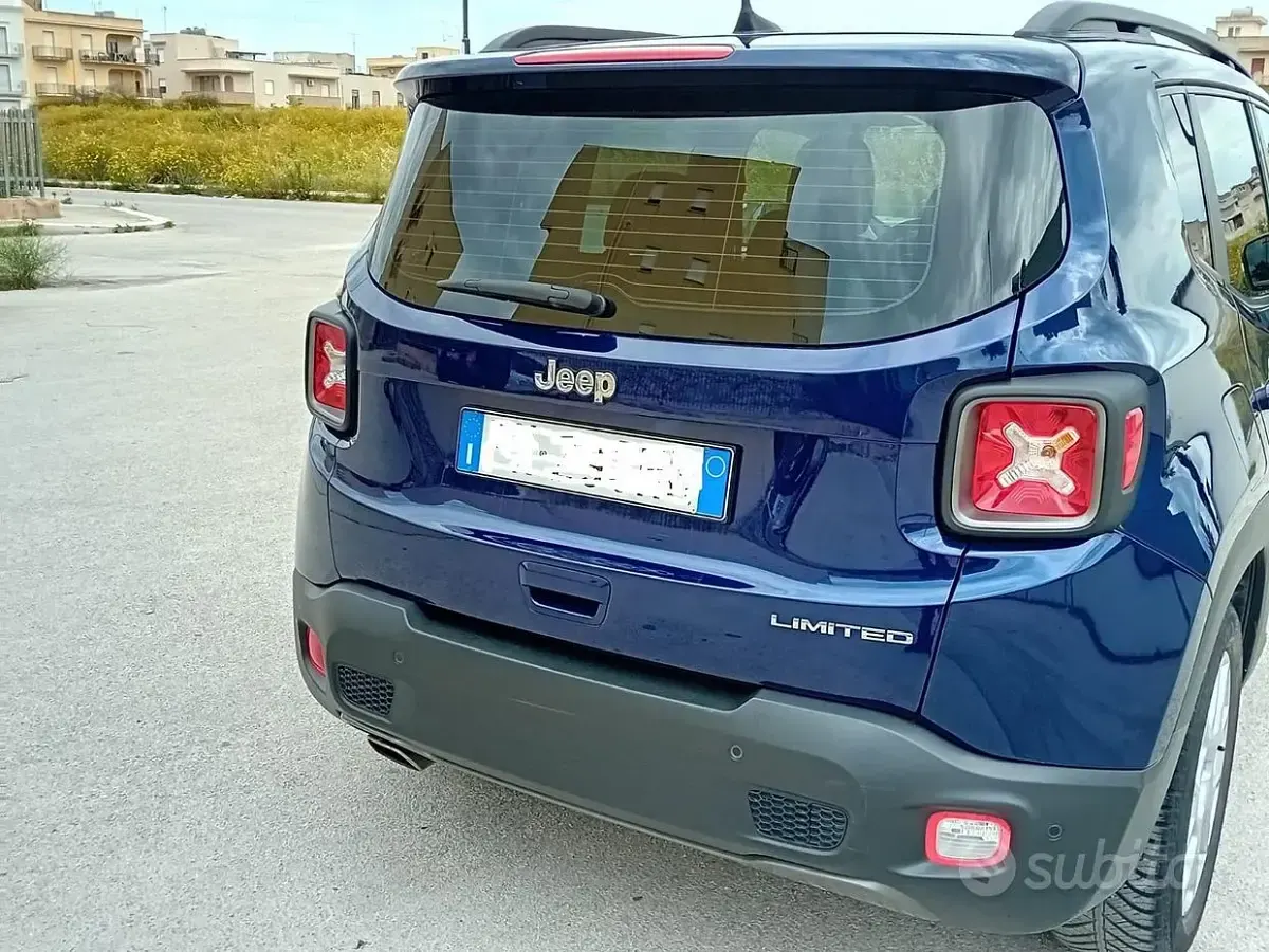 Usata Jeep Renegade 120 CV (88 kW) 2019 Blu SUV