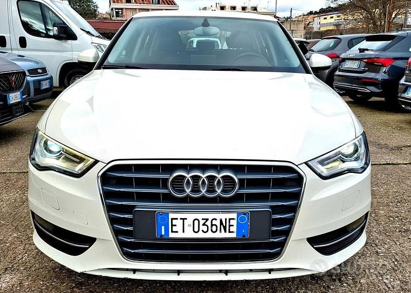 Usata Audi A3 Ambition 150 CV (110 kW) 2013 Bianco Berlina