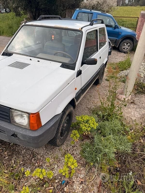 Usata Fiat Panda 4x4 54 CV (39 kW) 1998 Bianco Utilitaria