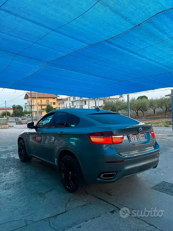 Usata BMW X6 245 CV (180 kW) 2011 Grigio SUV
