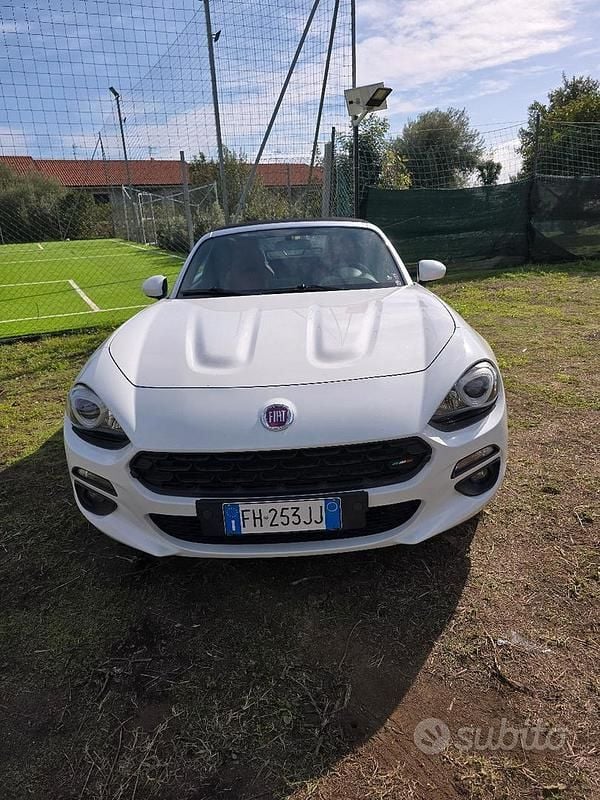 Usata Fiat 124 Spider 2017 Bianco Cabrio