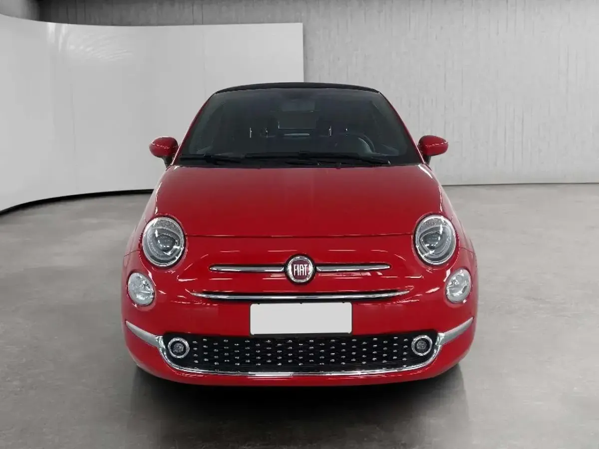 Usata Fiat 500C Dolcevita 70 CV (51 kW) 2024 Rosso Cabrio