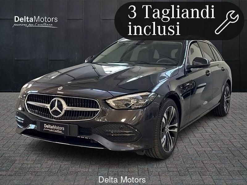 Nuova Mercedes C220 Advanced 196 CV (144 kW) 2025 Grigio Station wagon