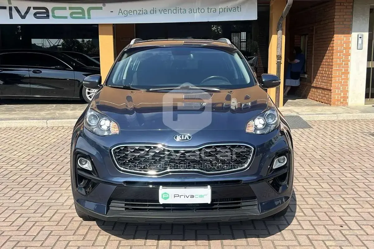 Usata Kia Sportage 116 CV (85 kW) 2019 Blu SUV