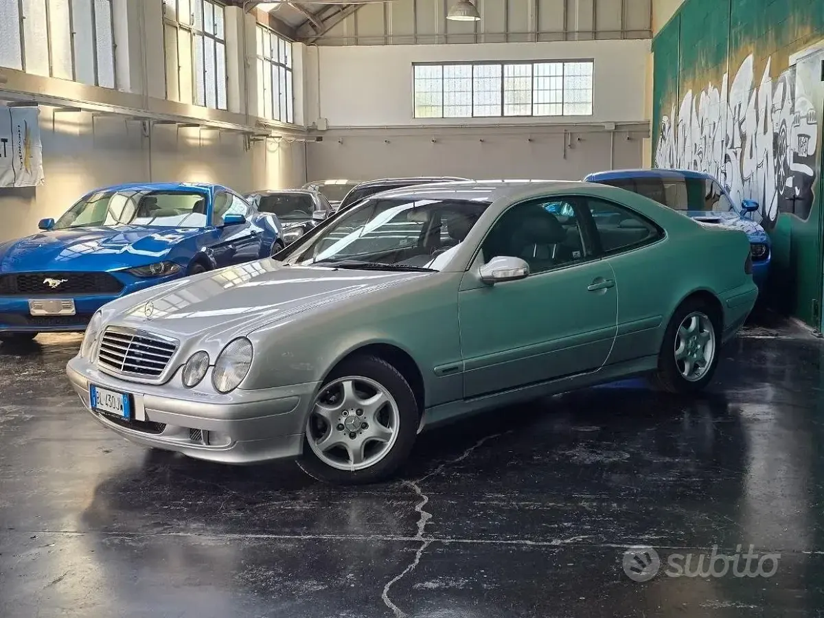 Usata Mercedes CLK200 Elegance 192 CV (141 kW) 2000 Grigio Coupé