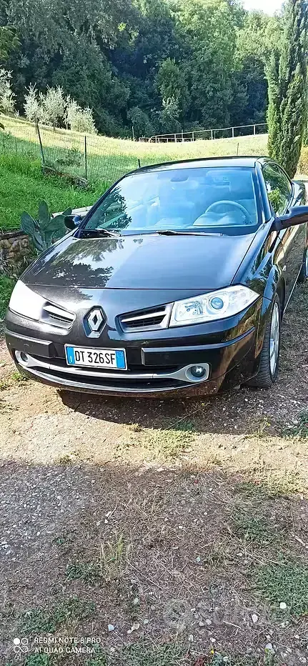 Usata Renault Mégane Cabriolet Dynamique 106 CV (77 kW) 2008 Nero Cabrio