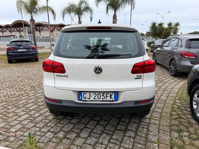 Usata VW Tiguan Trendline 110 CV (80 kW) 2013 Bianco SUV