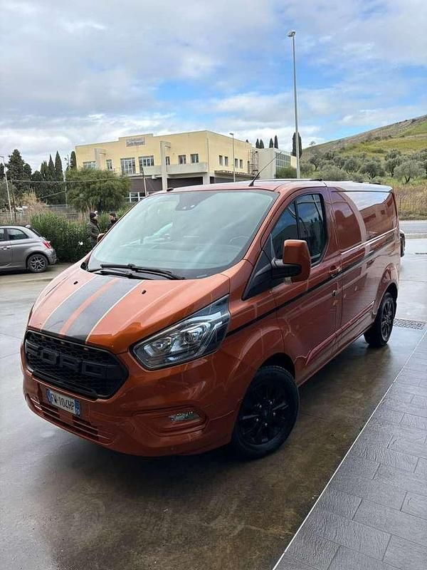 Occasion Ford Transit Custom Trend 170 ch (125 kW) 2019 Orange Van