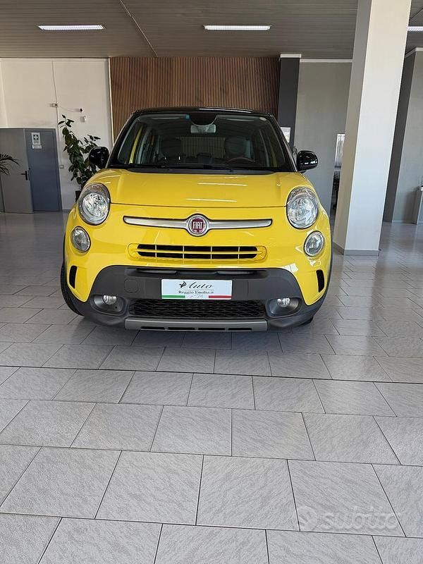 Usata Fiat 500L Trekking 85 CV (62 kW) 2014 Giallo Monovolume