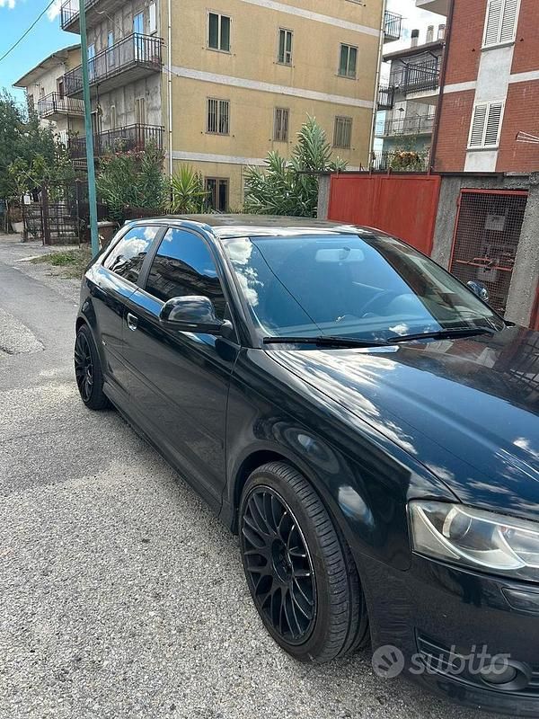 Usata Audi A3 S-Line 2009 Nero Utilitaria