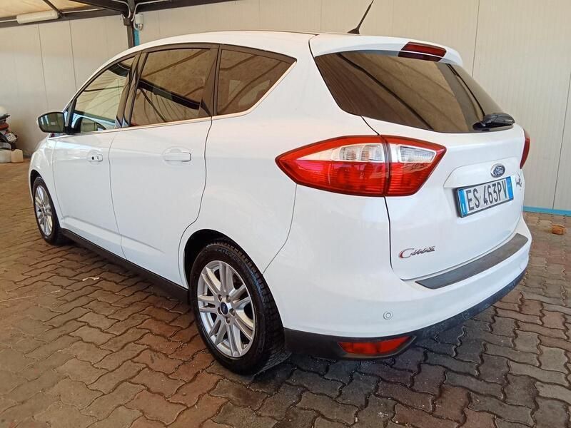 Usata Ford C-MAX Titanium 115 CV (84 kW) 2013 Bianco Monovolume
