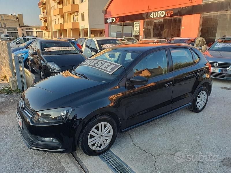 Usata VW Polo 75 CV (55 kW) 2017 Nero Berlina